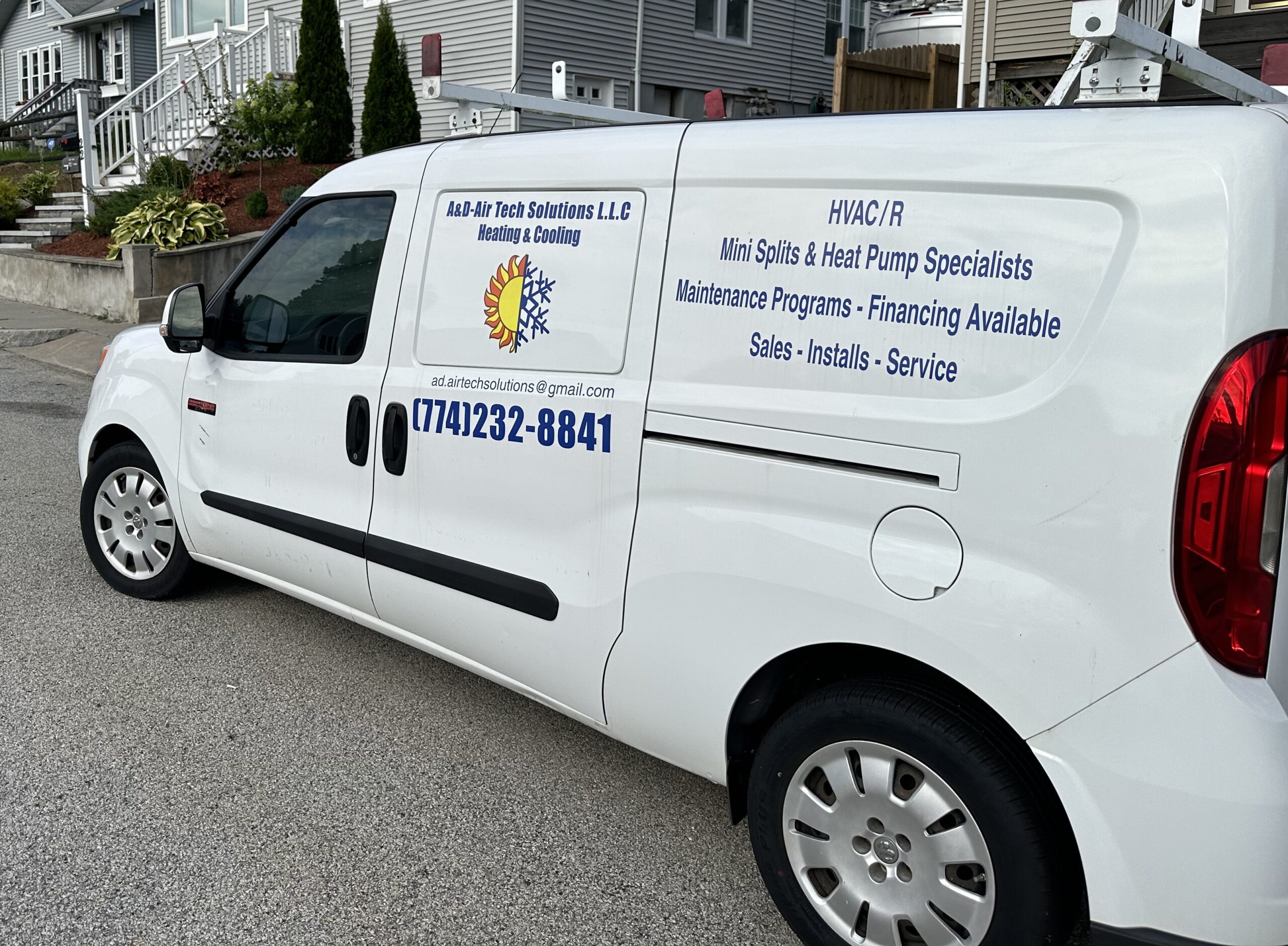 best hvac worcester service vehicle